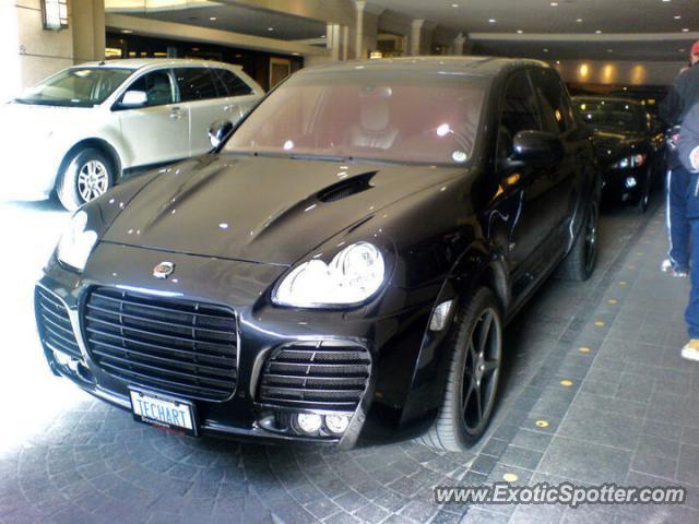 Porsche Cayenne Gemballa 650 spotted in Toronto Ontario , Canada