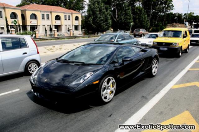 Lamborghini Gallardo spotted in Sandton, South Africa