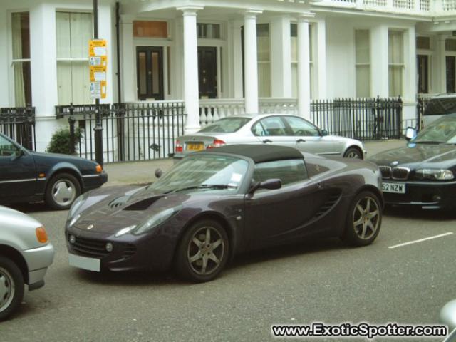 Lotus Elise spotted in London, United Kingdom