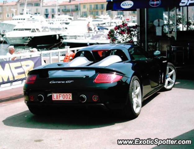 Porsche Carrera GT spotted in St. Tropez, France