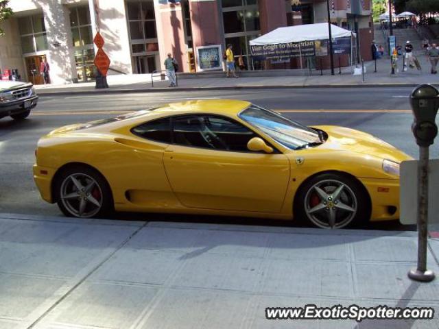 Ferrari 360 Modena spotted in Seattle, Washington