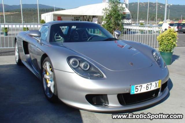 Porsche Carrera GT spotted in Estoril, Portugal