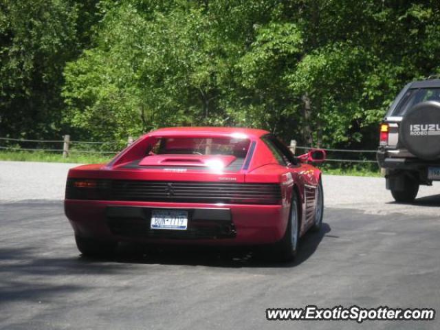 Ferrari Testarossa spotted in Limerock, Connecticut