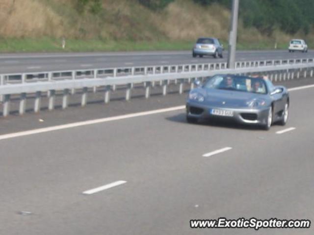 Ferrari 360 Modena spotted in High Wycombe, United Kingdom