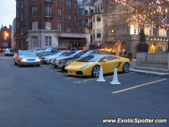 Lamborghini Gallardo spotted in London, United Kingdom