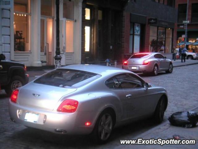 Bentley Continental spotted in New york, New York