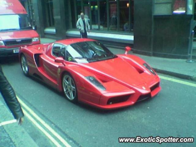 Ferrari Enzo spotted in London, United Kingdom