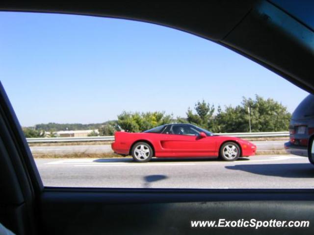 Acura NSX spotted in Burlington, Massachusetts