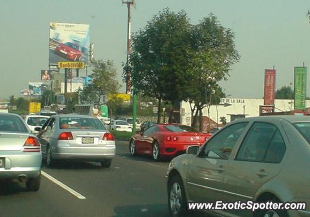 Ferrari 360 Modena spotted in Mexico City, Mexico