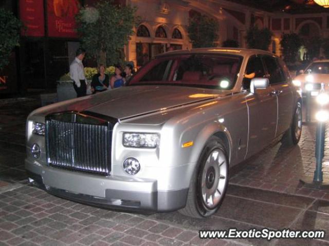 Rolls Royce Phantom spotted in Las Vegas, Nevada