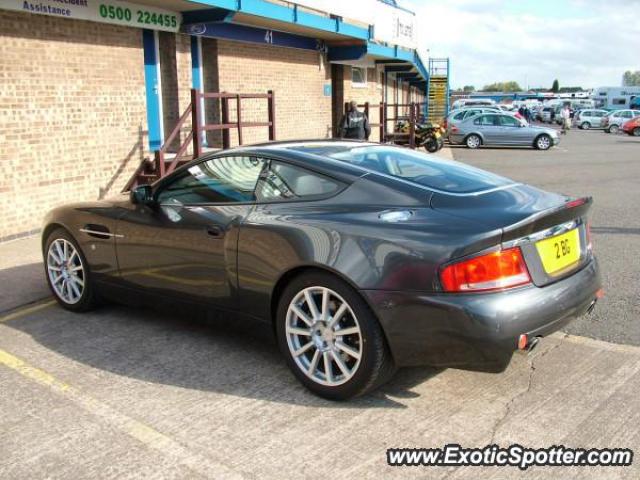 Aston Martin Vanquish spotted in Donington race track, United Kingdom