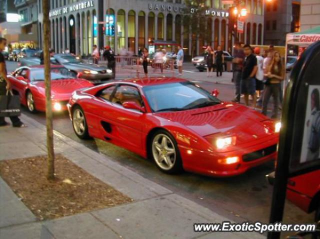 Ferrari F355 spotted in Montreal, Canada