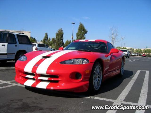 Dodge Viper spotted in Temecula, California