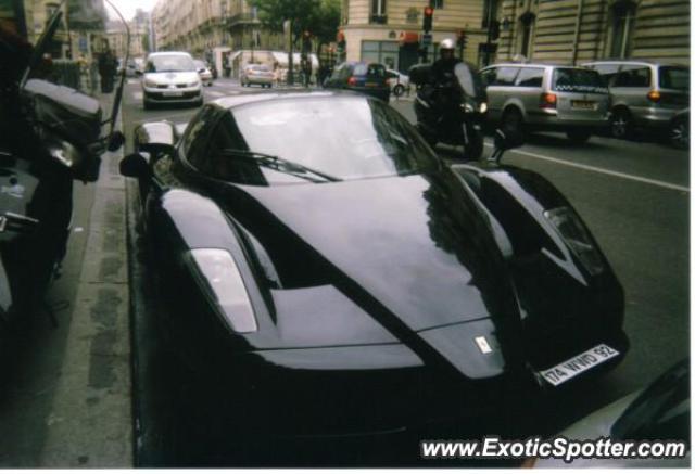 Ferrari Enzo spotted in Paris, France