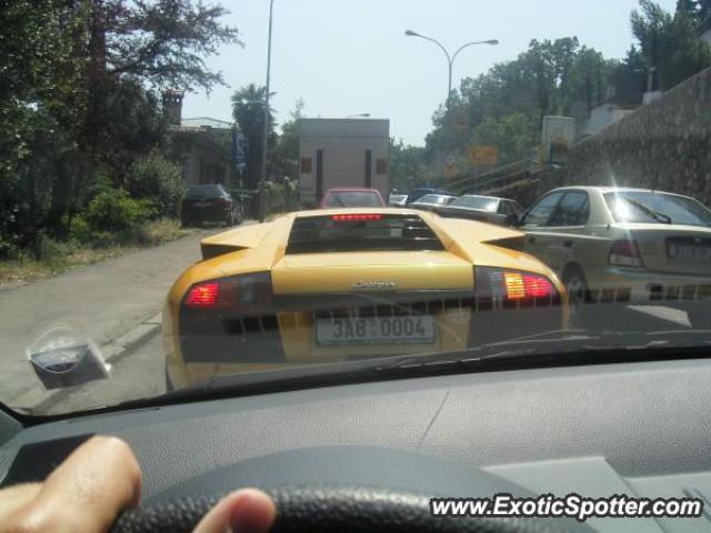 Lamborghini Murcielago spotted in Opatjia, Czech Republic