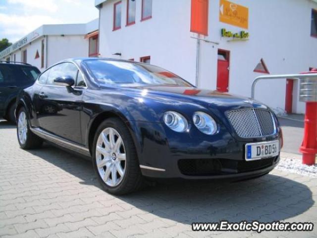 Bentley Continental spotted in Kerpen, Germany