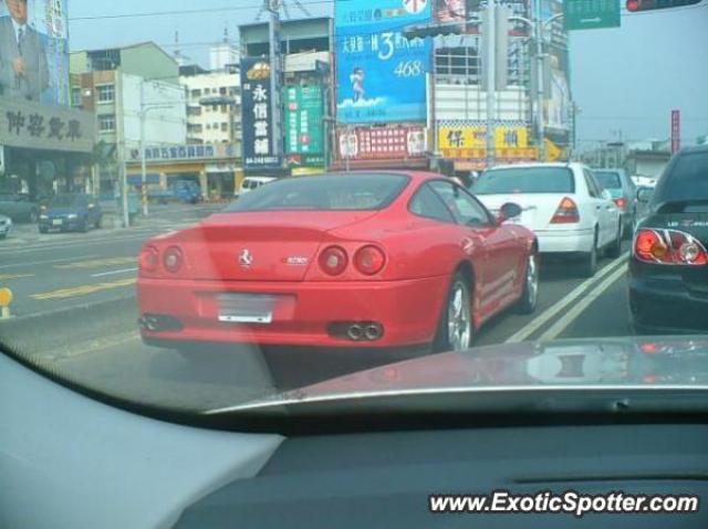 Ferrari 575M spotted in Taipei, Taiwan