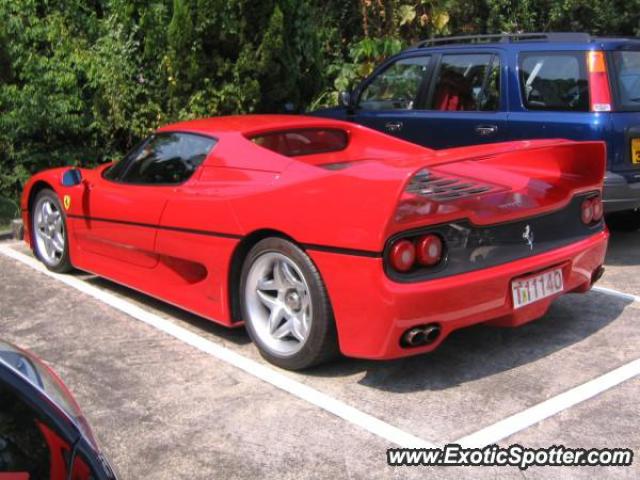 Ferrari F50 spotted in Hong Kong, China