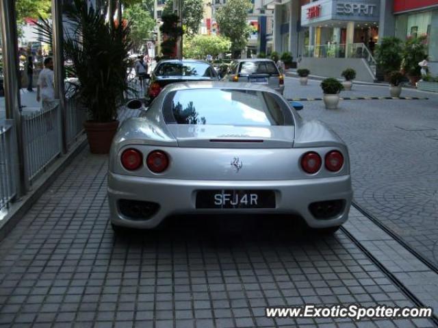 Ferrari 360 Modena spotted in Singapore, Singapore