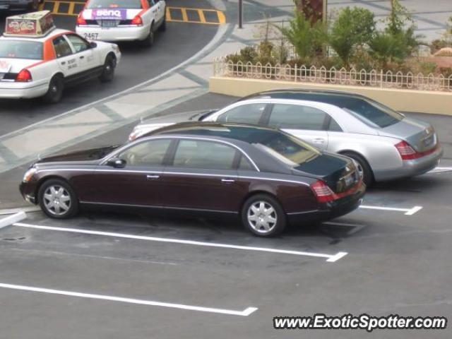 Mercedes Maybach spotted in Las vegas, Nevada