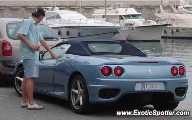 Ferrari 360 Modena spotted in Monte Carlo, Monaco