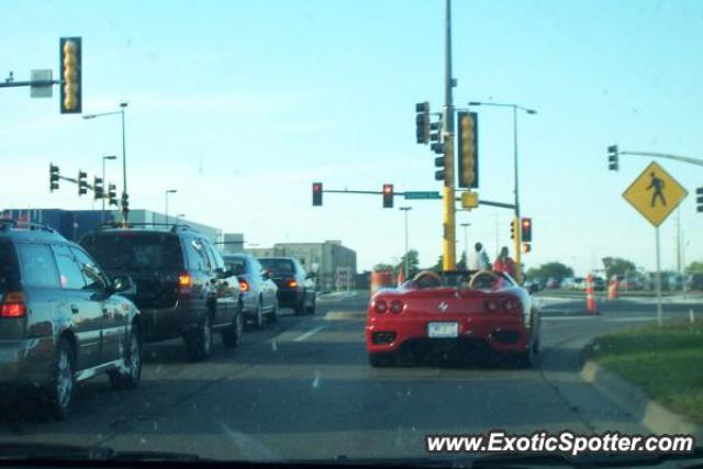 Ferrari 360 Modena spotted in Bloomington, Minnesota