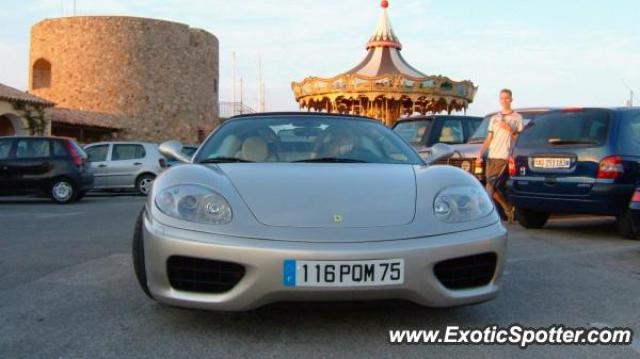 Ferrari 360 Modena spotted in St Tropez, France