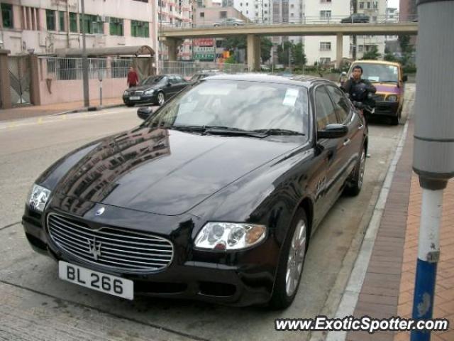 Maserati Quattroporte spotted in Hong Kong, China