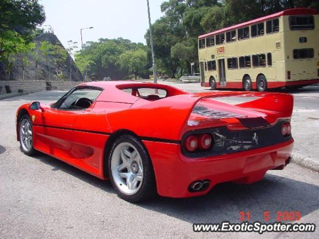 Ferrari F50 spotted in Hong Kong, China