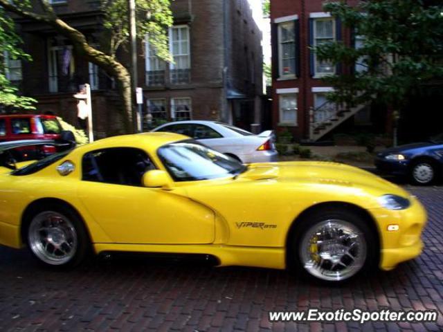 Dodge Viper spotted in Savannah, Georgia