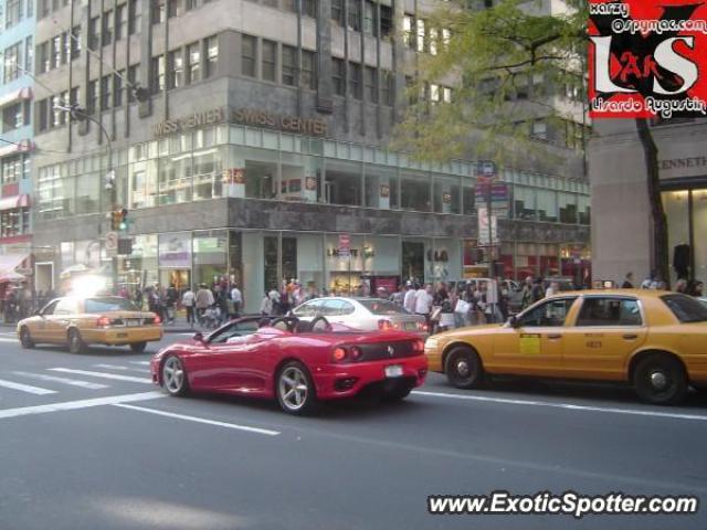 Ferrari 360 Modena spotted in New York, New York