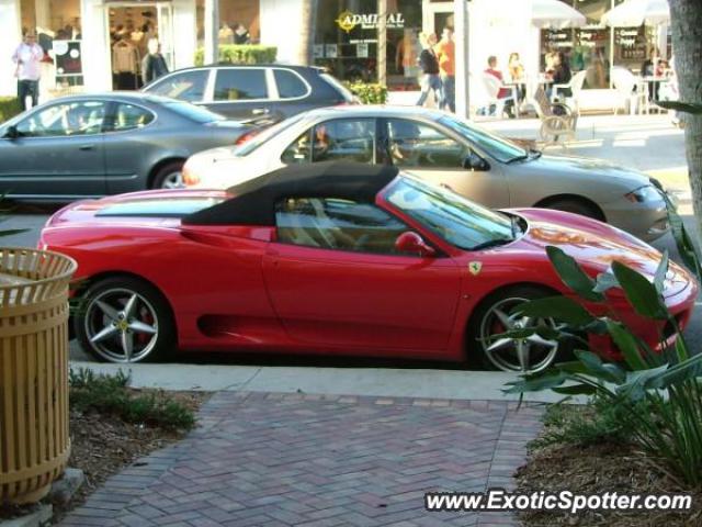 Ferrari 360 Modena spotted in Naples, Florida