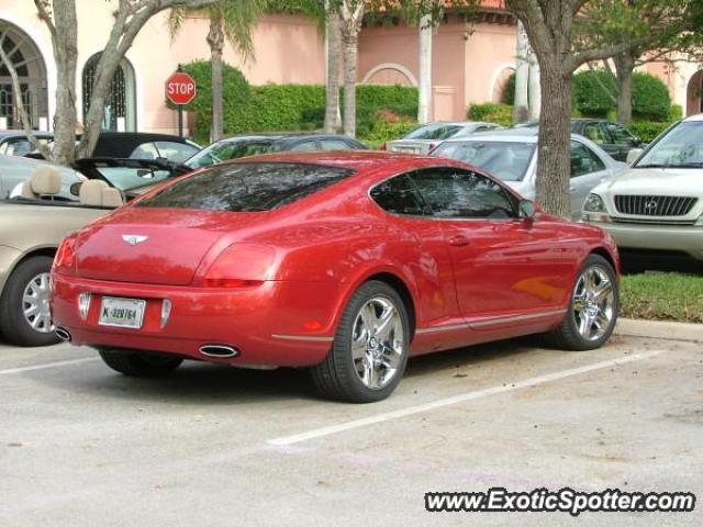 Bentley Continental spotted in Naples, Florida