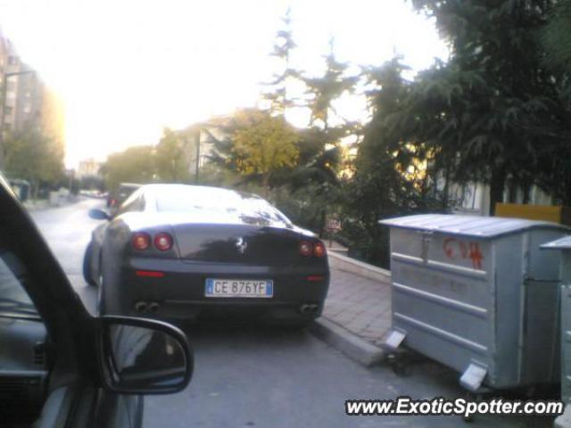 Ferrari 612 spotted in Istanbul, Turkey