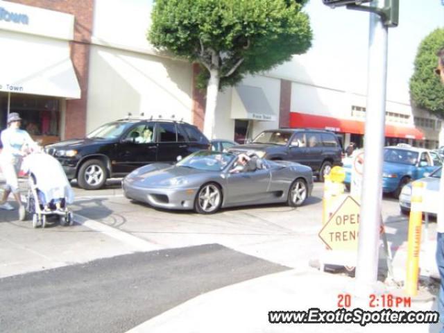 Ferrari 360 Modena spotted in Beverly Hills, California