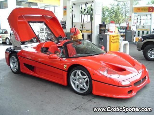 Ferrari F50 spotted in Santiago, Chile