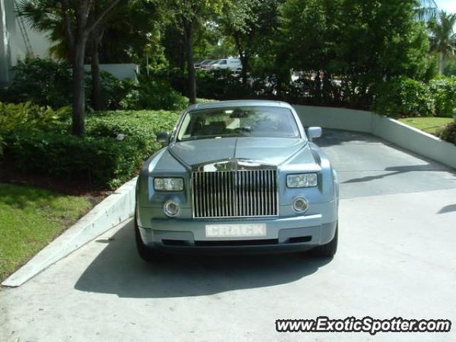 Rolls Royce Phantom spotted in South Beach, Florida