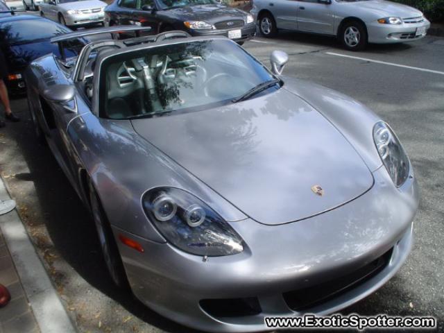 Porsche Carrera GT spotted in Carmel, California