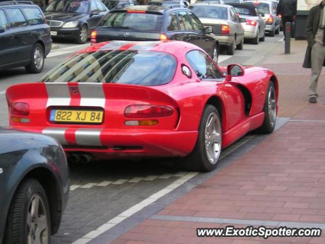 Dodge Viper spotted in Knokke, Belgium