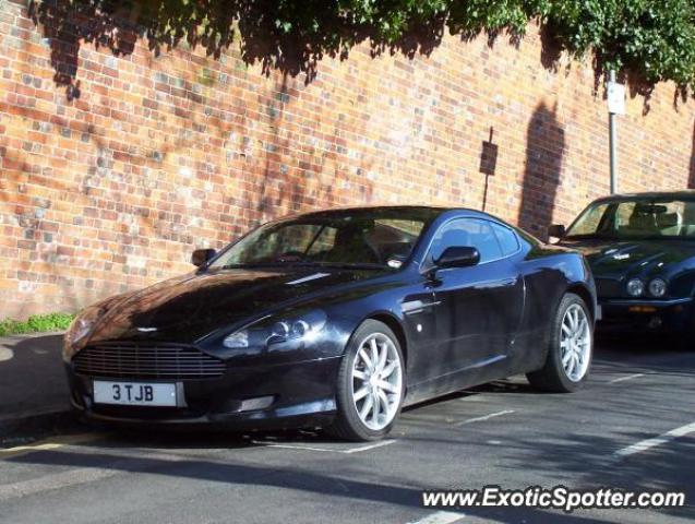 Aston Martin DB9 spotted in Guildford, United Kingdom