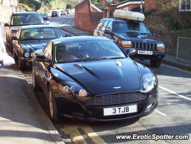 Aston Martin DB9 spotted in Guildford, United Kingdom