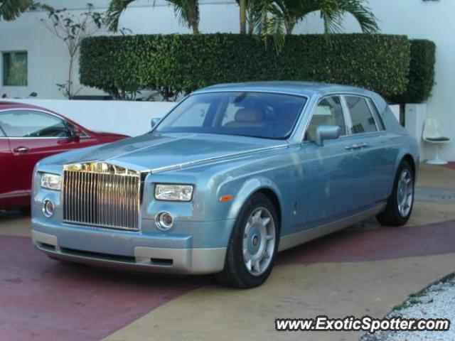 Rolls Royce Phantom spotted in Miami, Florida