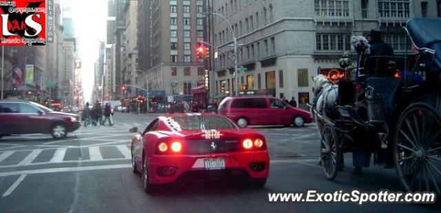 Ferrari 360 Modena spotted in New York, New York