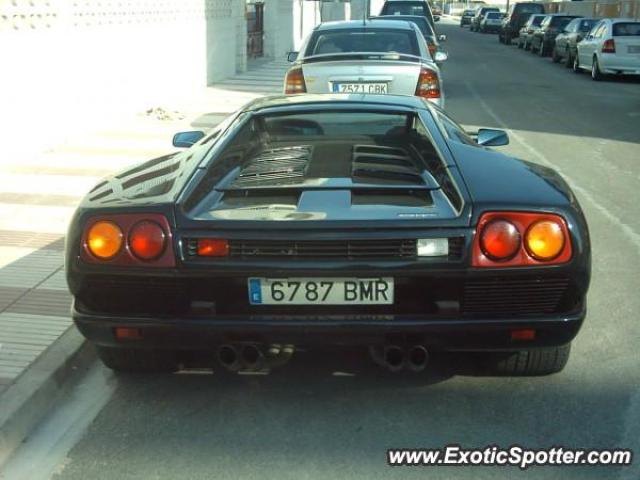 Lamborghini Diablo spotted in Daimús (Valencia), Spain