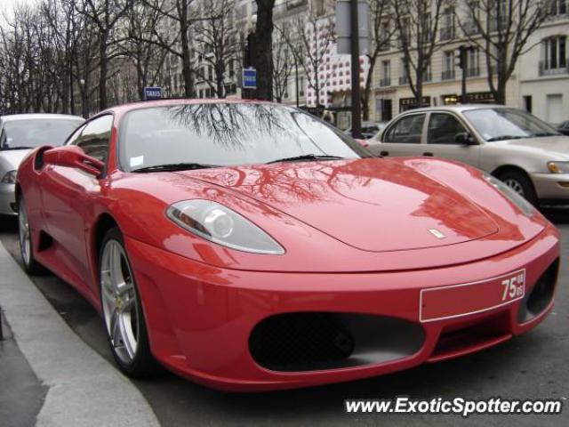 Ferrari F430 spotted in Paris, France