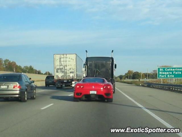 Ferrari 360 Modena spotted in Hamilton, Canada