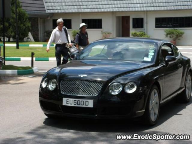 Bentley Continental spotted in Singapore, Singapore