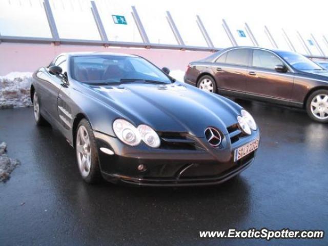 Mercedes SLR spotted in Geneva, Switzerland