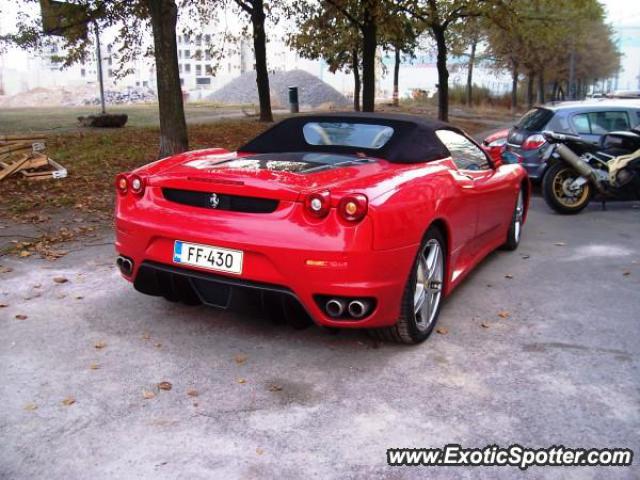 Ferrari F430 spotted in Helsinki, Finland