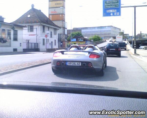 Porsche Carrera GT spotted in Zurich, Switzerland